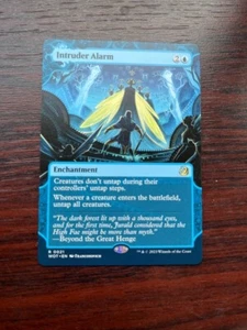 1x SHOWCASE INTRUDER ALARM - Commander - MTG - Magic the Gathering - Picture 1 of 1