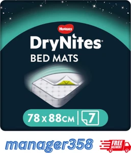 DryNites - Disposable Bed Mats - 4 Packs of 7- 28 Incontinence Bed Pads - Picture 1 of 6