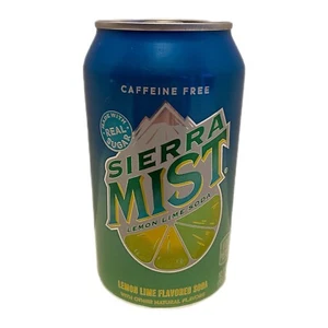 Sierra Mist Lemon Lime Flavored Soda 12 Fluid Ounce Can 4/17/23 - Discontinued - Picture 1 of 5