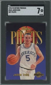 JASON KIDD SGC 7 1994-95 SKYBOX PREMIUM SKY PILOTS #343 INSERT DALLAS MAVERICKS - Picture 1 of 2