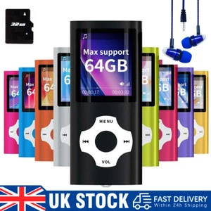 Bluetooth MP4/MP3 Lossless Music Player Radio Portable Sport Recorder +32GB Card - Picture 1 of 18