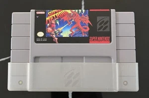 Super Metroid (Cartridge & Dust Cover) SNES, 1994 - Picture 1 of 3