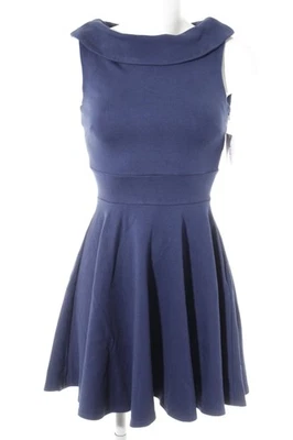 ASOS Vestido elástico Mujeres Vestido Talla EU 36 azul look casual - Imagen 1 de 4