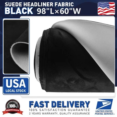 For Chevrolet Silverado 1500/1500 HD/2500/3500 Suede Headliner Fabric Foam Back - Image 1 of 4