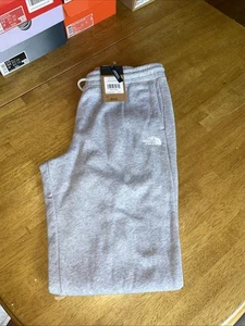 The North Face Grey Fleece Sweatpants Women’s Sz Large NWT - Picture 1 of 4