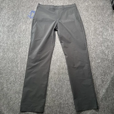 Polo Ralph Lauren Performance Chino Hombres Talla 33x32 Pantalones Negro Viajero $110 NUEVO Foto 1 de 4