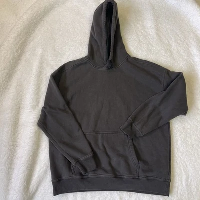 Sudadera con Capucha HOLLISTER Unisex Salón BAGGY FIT OVERSIZE Talla S Gris Oscuro Foto 1 de 4