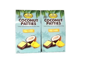 Lot of 2 Pack Anastasia Pina Colada Creamy Coconut Patties. Expires 10/2025 - Picture 1 of 2