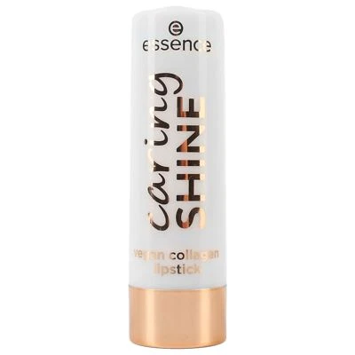 ESSENCE COLLAGEN LIPSTICK Caring Shine Medium Coverage Shiny Finish Vegan 3.5g - Image 1 of 4