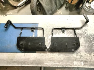 84-98 Harley-Davidson Softail Saddlebag Support Mounts Brackets FXST FLST - Picture 1 of 6