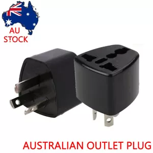 US UK EU Universal to AU Australia AC Power Adapter Plug Travel Converter - Picture 1 of 2