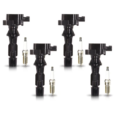 4X Bobina de encendido y 4X Bujía Platino para Mazda 6 L4 2009-2013 2,5L UF540 Foto 1 de 4