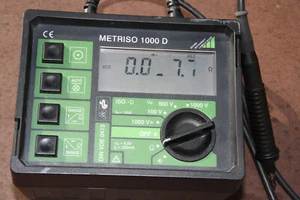 Isolationsmesser METRISO 1000 D, GOSSEN METRAWATT - Bild 1 von 3