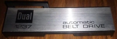 Dual 1237 Original Parts Counterweight Hinge Platter Mat Power Cord Belt & More - Image 1 of 4