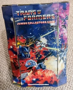 Vintage Transformers Jumbo Collectors Carrying Case 1984 Hasbro Industries 75000 - Picture 1 of 7