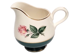 Vintage Homer Laughlin 'CAMEO ROSE' Creamer with Gold Trim - Picture 1 of 8
