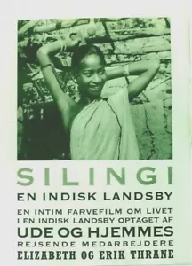 Original Vintage Poster SILINGI INDIEN KULTURFILM um 1950 - Bild 1 von 1