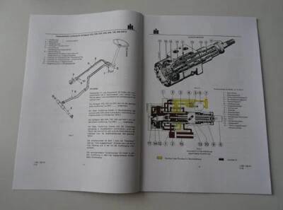 Werkstatthandbuch hyd. Lenkung IHC 433 533 633 554 644 744 844 844 S - Bild 1 von 4