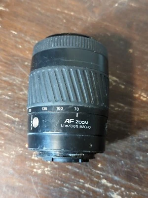Minolta AF 70-210mm f/4.5-5.6 AF Zoom Lens, Sony A-Mount/Minolta AF Mount Good - Image 1 of 4