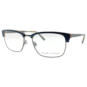 AUTHENTIC & NEW - RANDY JACKSON 1083 300 55/17/145 - NAVY BLUE EYEGLASSES & CASE - Picture 1 of 3