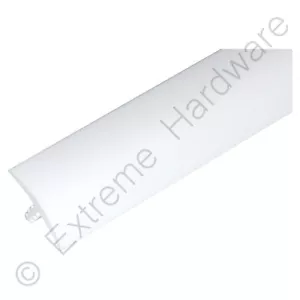 Borde de plástico moldeado en T blanco 5/8" 15 mm para máquina arcade gabinete cámper - Imagen 1 de 2