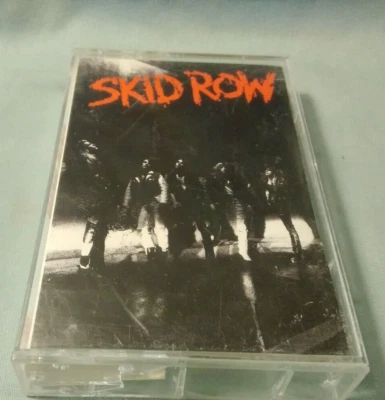SKID ROW, Self-Title, 1989 Cassette Tape, ATLANTIC RECORDS - Image 1 of 4