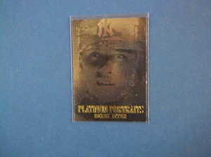 Fleer Metal Universe 1997 Derek Jeter retratos platino inserto #4 - Imagen 1 de 7