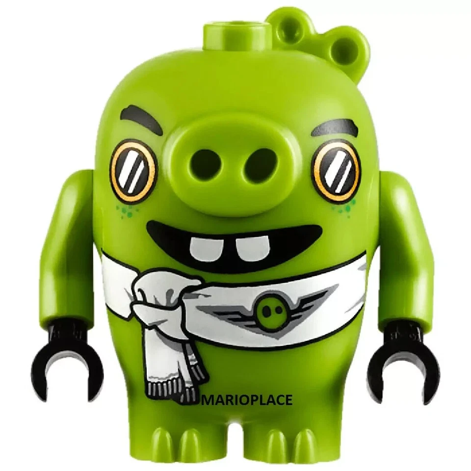 LEGO Angry Birds - Juego de minifiguras de cerdo piloto 75822 NUEVO Foto 1 de 1