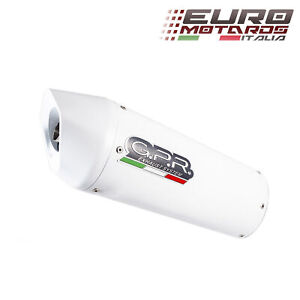 Can-Am Spyder 1000 ST 2013-2016 GPR Exhaust SlipOn Silencer Can Albus White New