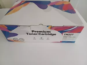 5PK TN227(2BK/C/M/Y)Toner Cartridge Replacement for Brother HL-L3210CW Printer - Picture 1 of 7