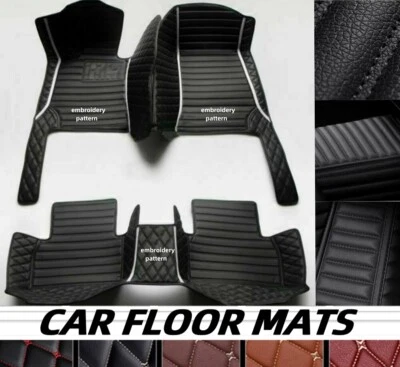 For Porsche Cayenne Hybrid 2003-2019 Luxury Custom Auto Carpets Car Floor Mats Foto 1 de 4