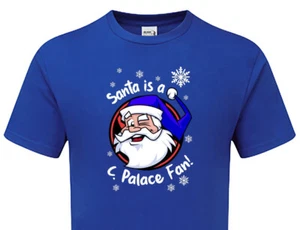 Santa is a C. Palace Fan! Weihnachts Tshirt Herren & Damen Fanmade Merchandise - Bild 1 von 9