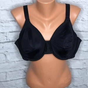 Vanity Fair Womens Black Beauty Back Minimizer Bra Size 44C 76080 - Picture 1 of 5
