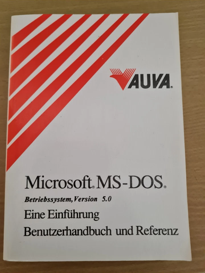 Microsoft MS-DOS Betriebssystem Version 5.0, Eine Einführung, Benutzerhandbuch.. - Bild 1 von 1