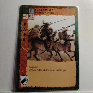 Blood Wars CCG  (Chase) "SCREAM of ARMANITES"  1st Edition  Rare  NM/MINT - Picture 1 of 1