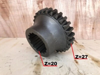 Pinion 2nd gear, driving (З=27/20) tractor Belarus 600/611/615/650/652/YUMZ-6 - Image 1 of 4