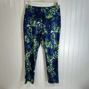 Pantaloni da allenamento Athletica Vogo Yoga, Pilates. Stampa tropicale. Taglia Small PUll On - Foto 1 di 5