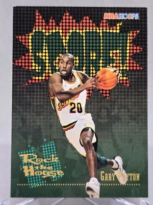 1995-96 Hoops #386 Gary Payton - Image 1 of 2