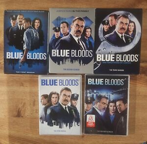 Blue Bloods: TV Series DVD Lot Seasons 1-3 5, 7 7 is sealed Tom Selleck CBS