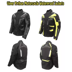 Mens Motorcycle Jacket Waterproof Textile Motorbike CE Protective Armour Thermal - Picture 1 of 9