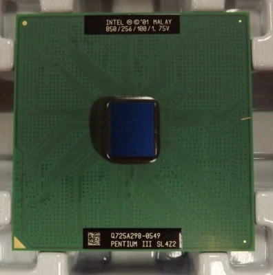 (1 pieza) RB80526PY850256 MPU Procesador Pentium® III 64 bits 0,18um 850 MHz 370 pines Foto 1 de 4