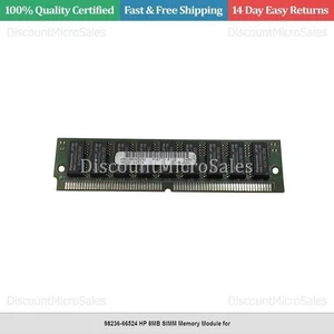 98236-66524 HP 8MB SIMM Memory Module for - Picture 1 of 1