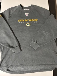 Green Bay Packers Vintage Tailored Team Issued Sweatshirt Reebok rare XXL - Picture 1 of 5