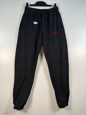 Jordan Mens Sweatpants Jogger Fleece Jumpman Active Tapered Running Black Sz S - Image 1 of 4