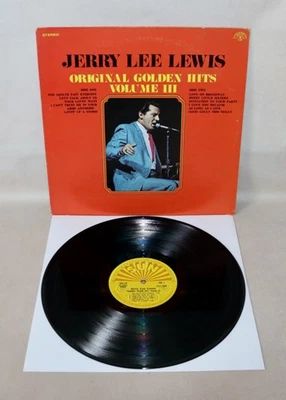 1972 Jerry Lee Lewis "Original Golden Hits Volume III" Vinyl 12" Album  SUN-128 - Image 1 of 4