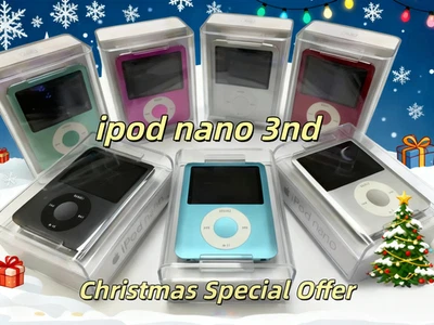 New Sealed Apple iPod Nano 3rd Generation 4GB 8GB All Colour Mp4 Players - Image 1 of 4