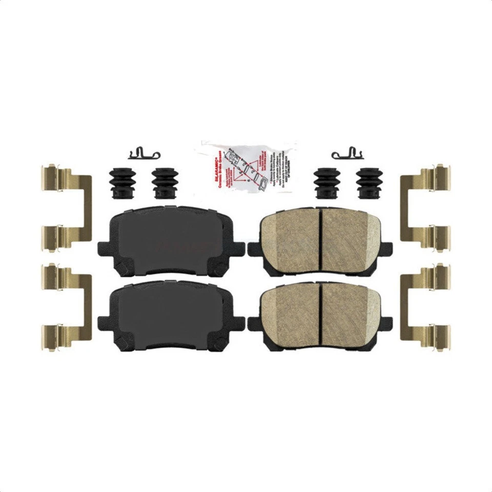 Quiet Long-Lasting Front Brake Pads for Pontiac Vibe 2003-2008 oe7Q - Image 1 of 2