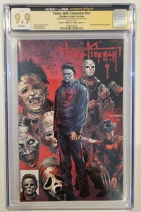 Fame: John Carpenter CGC 9.9! Signed By Kirkham Michael Myers Virgin Limited 100 - Picture 1 of 1