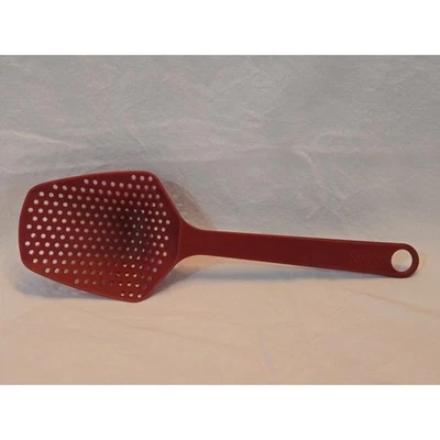 Joseph Joseph Red Multi Purpose Slotted Spoon Scoop Colander Kitchen Utensil - Image 1 of 4