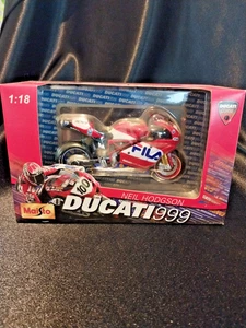 Maisto 1:18 Ducati Corse Ducati 999 Neil Hodgson Diecast 2003 - NEU - Bild 1 von 5